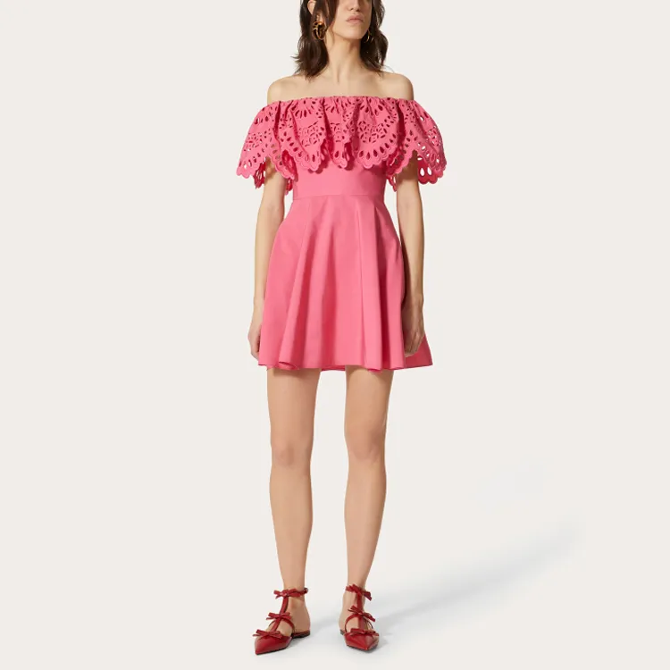 Valentino Sleeveless Dresses Women's Pink-2