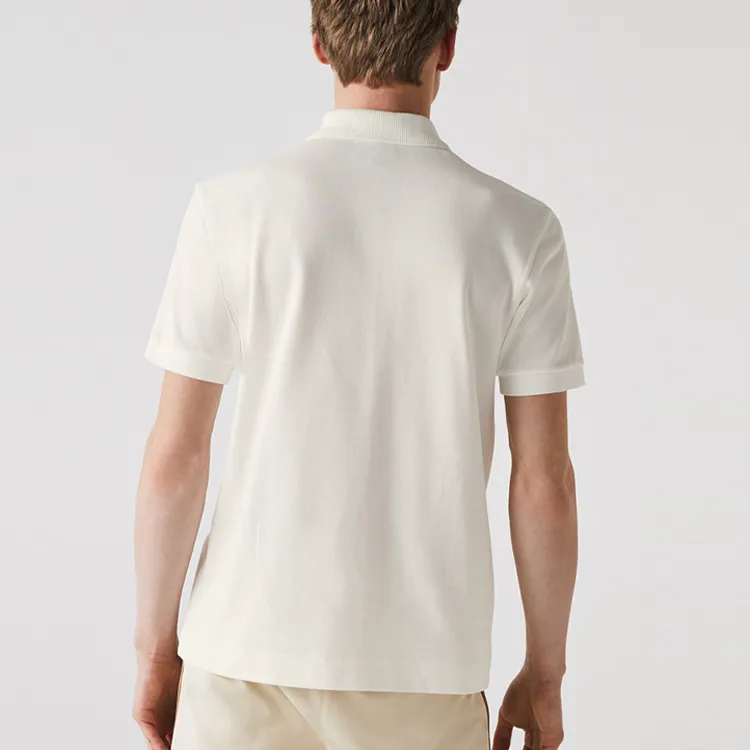 LACOSTE Polo Shirts Men White-3