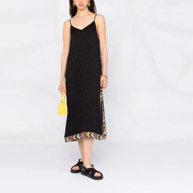 PALM ANGELS X Missoni Midi Slip Dress-1