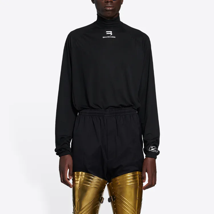 Balenciaga T Shirts Men Black-3