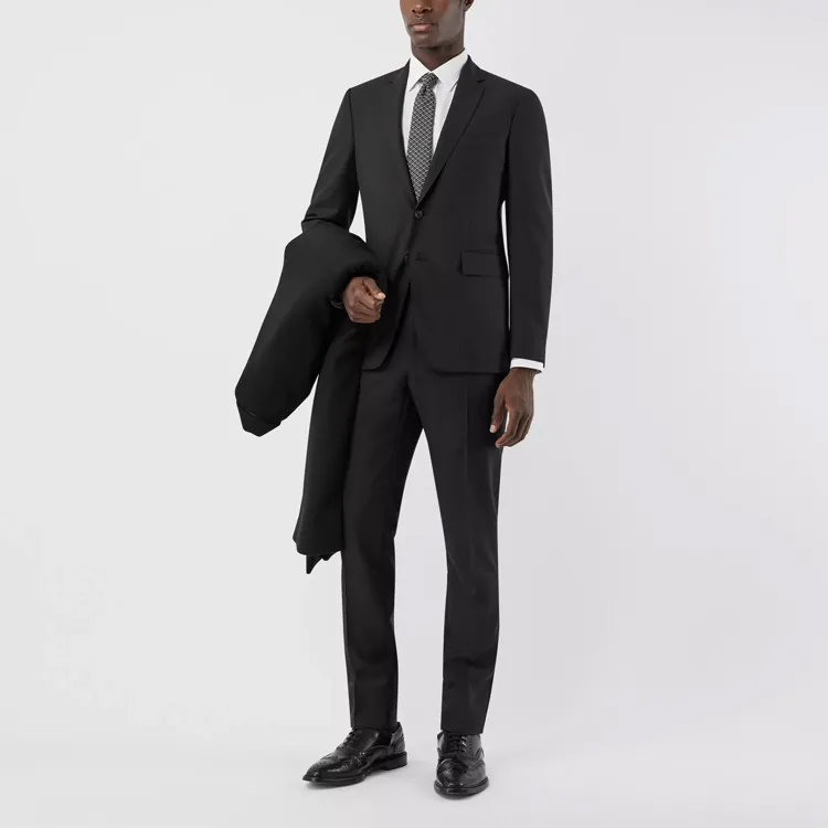 Burberry Slim Fit Wool Suit-6