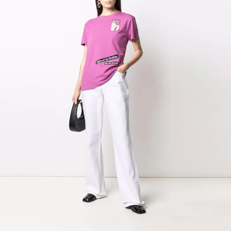 RAF SIMONS T Shirts Women's Pink-1
