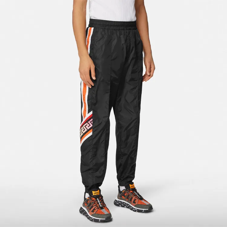 FANSIZHE Knitted Sports Pants Men's Black-1