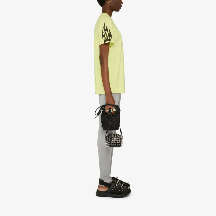 Givenchy Classic Fit T Shirt 'Acid Yellow'-2