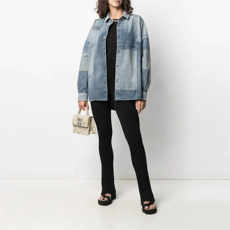 AMBUSH Patchwork Denim Shirt-2