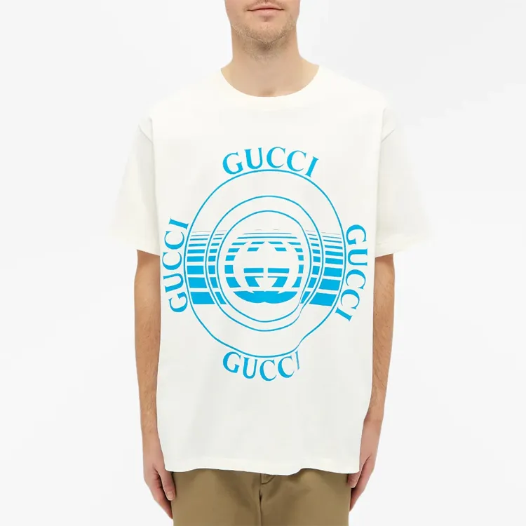 GUCCI T Shirts Men White-2