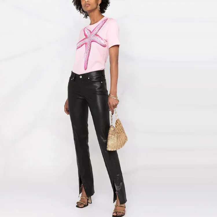 VERSACE T-Shirts Women's Pink-3