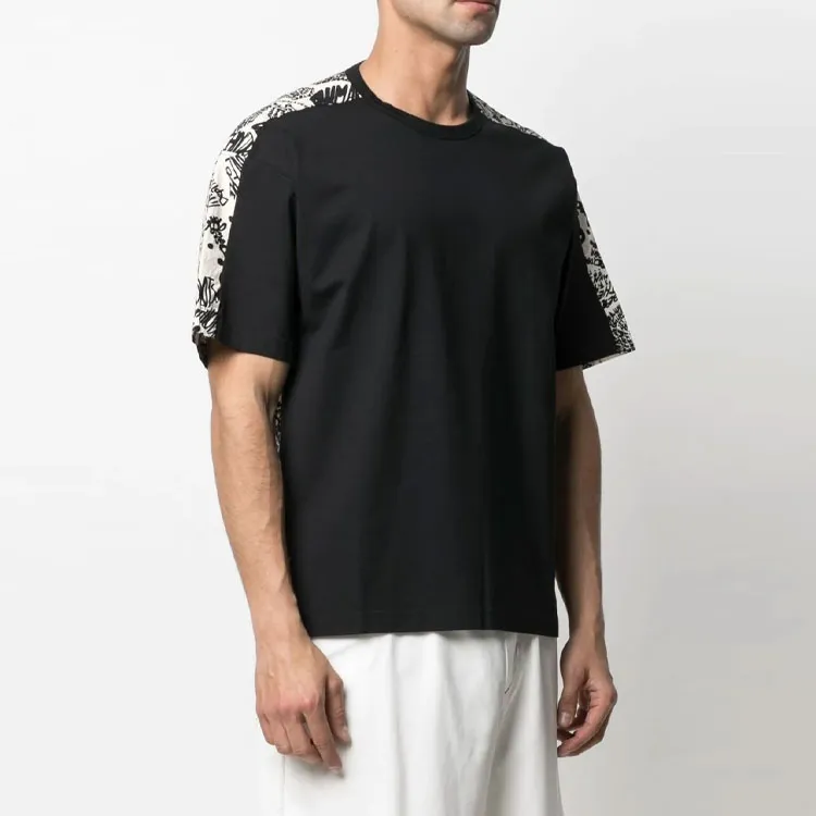 MARNI T-Shirts Men Black-2