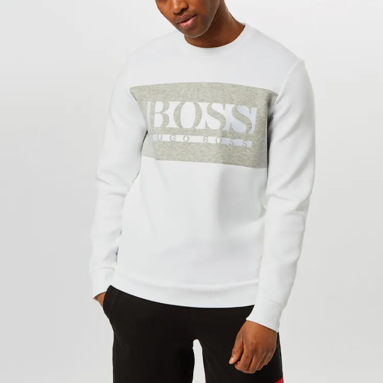 HUGO BOSS Sweatshirts Men White-2