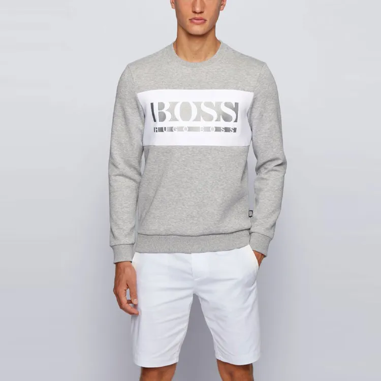 HUGO BOSS Sweatshirt Men's Gray-3