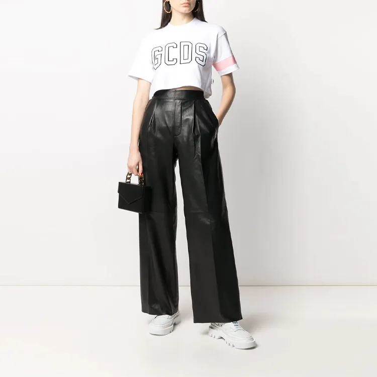 GCDS Crop Tops Women's White-2