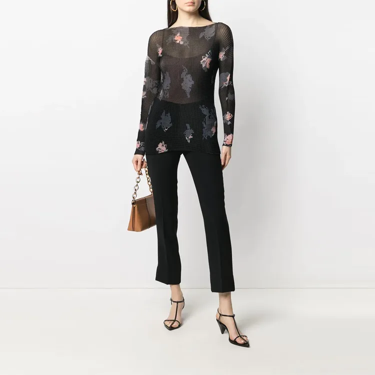 EMPORIO ARMANI Cropped Slim fit Trousers-1