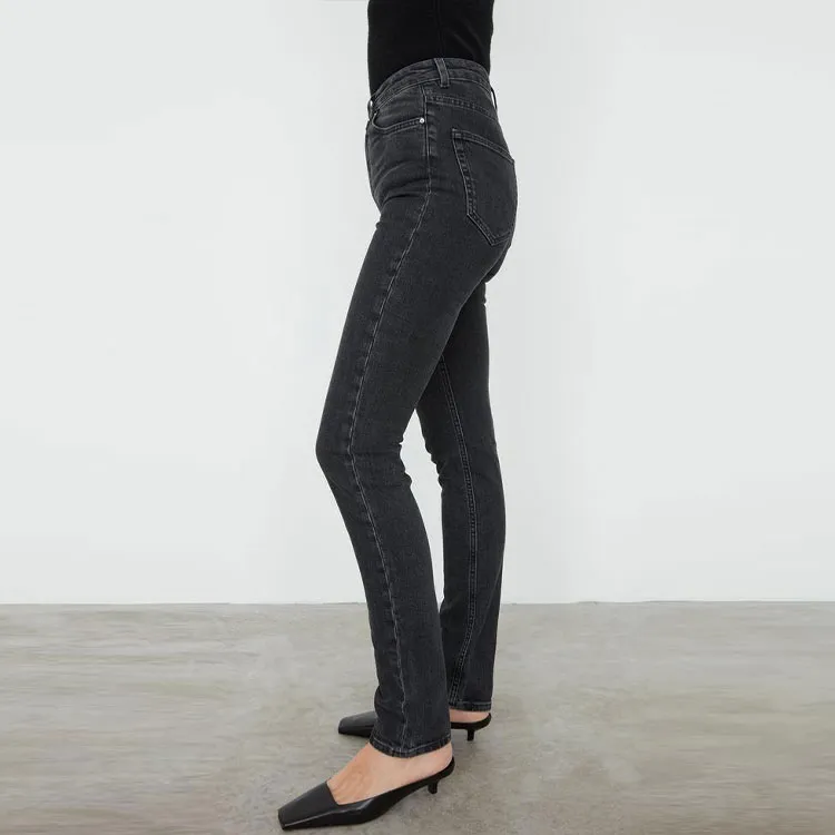 TOTEME Jeans Women's Charcoal Gray-2