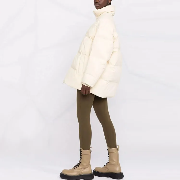Bottega Veneta Down Jacket Women's Yellow-3