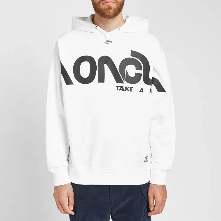 Moncler Sweatshirts Men White-2