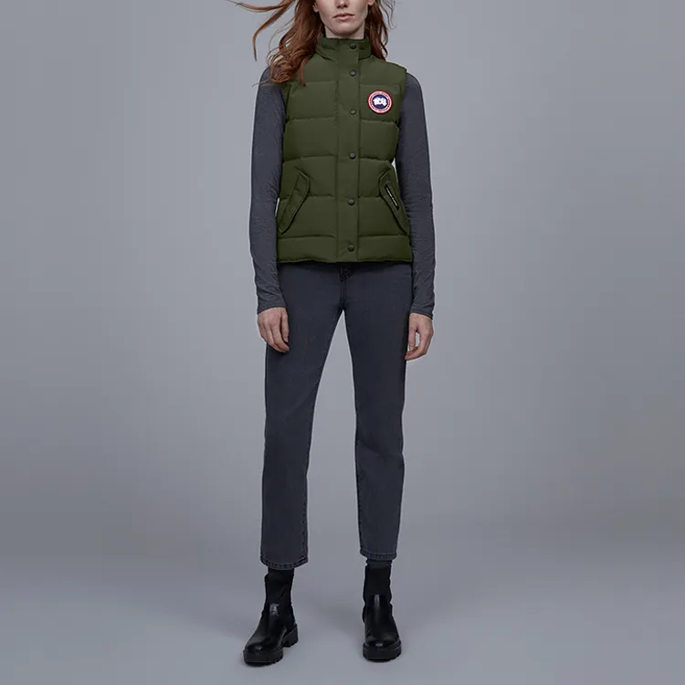 Canada Goose Vest Women's Army Green-1