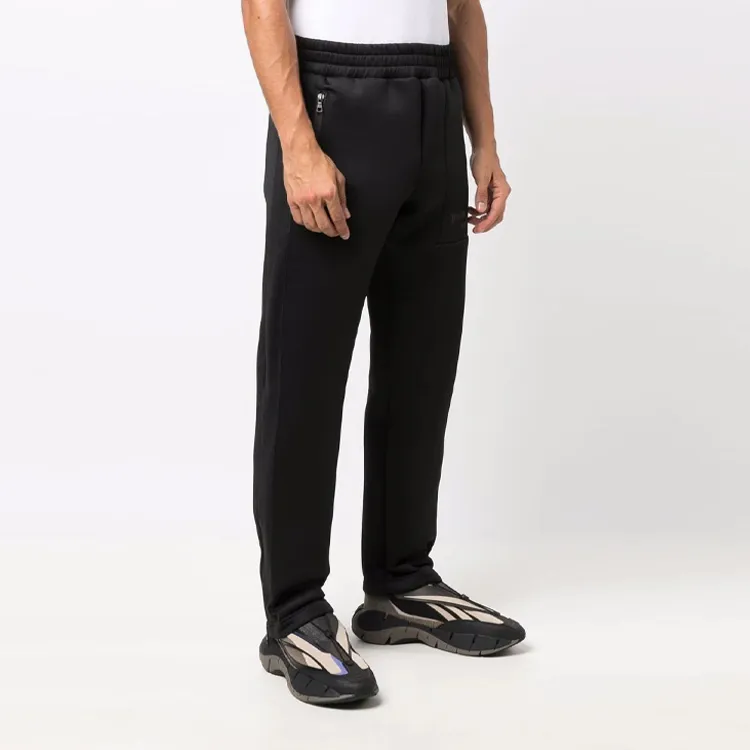 Team Wang X PALM ANGELS Knitted Sweatpants Men Black-3