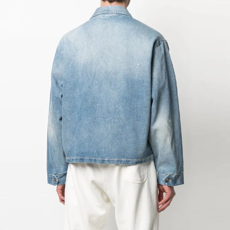 424 Denim Jackets Unisex Light Blue-3