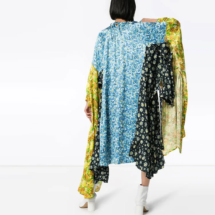 Vetements Long-Sleeved Dresses Women's Blue-2