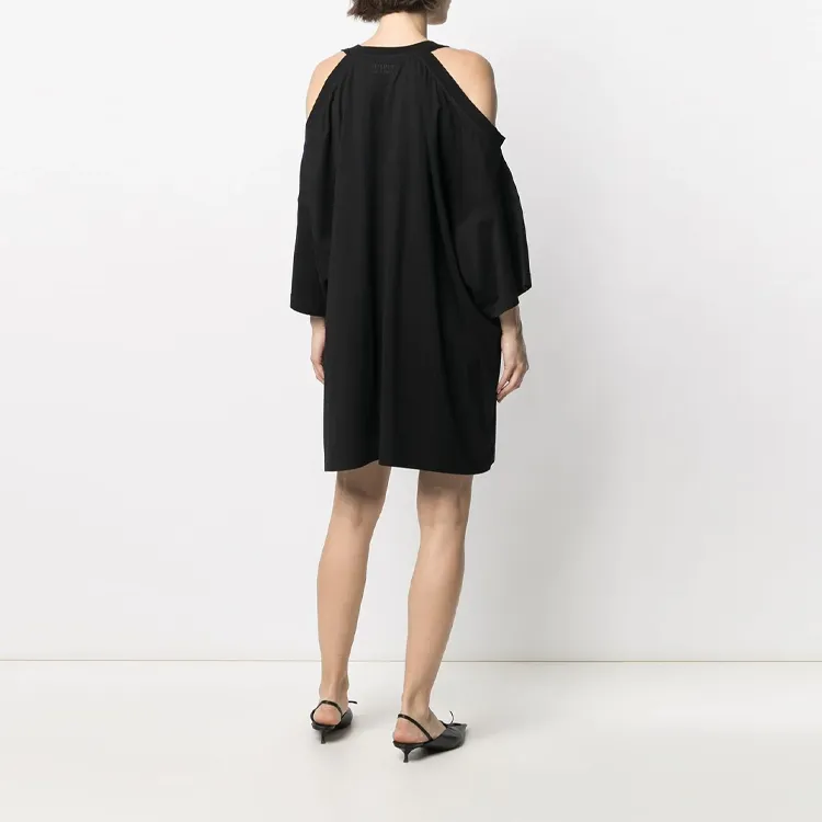 Vetements Long-Sleeved Dresses Women's Black-2