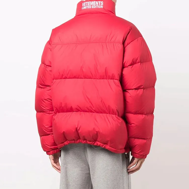 Vetements Down Jackets Women's Red-2