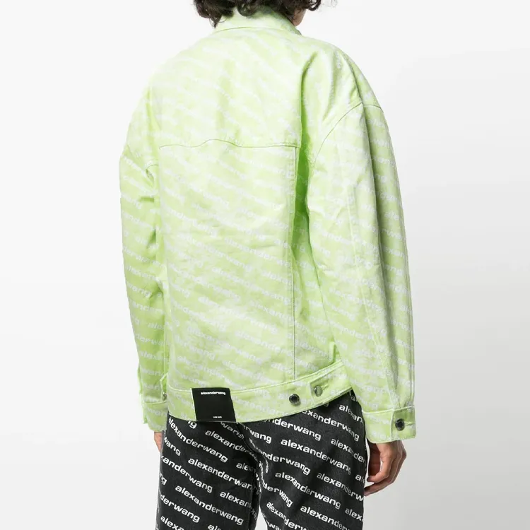 Alexander Wang Denim Jackets Women's Green-3
