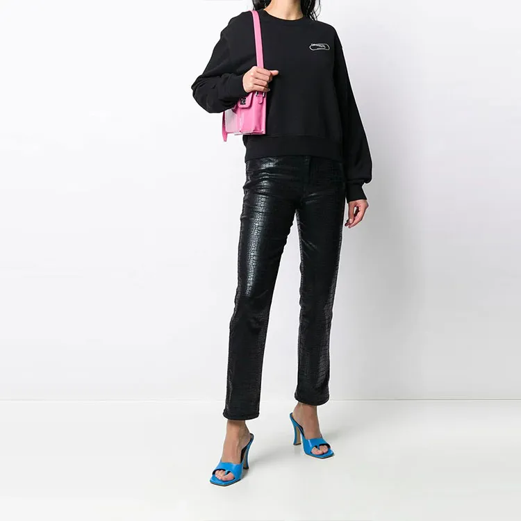 OFF WHITE FW20 Sweatshirts Women's Black-1