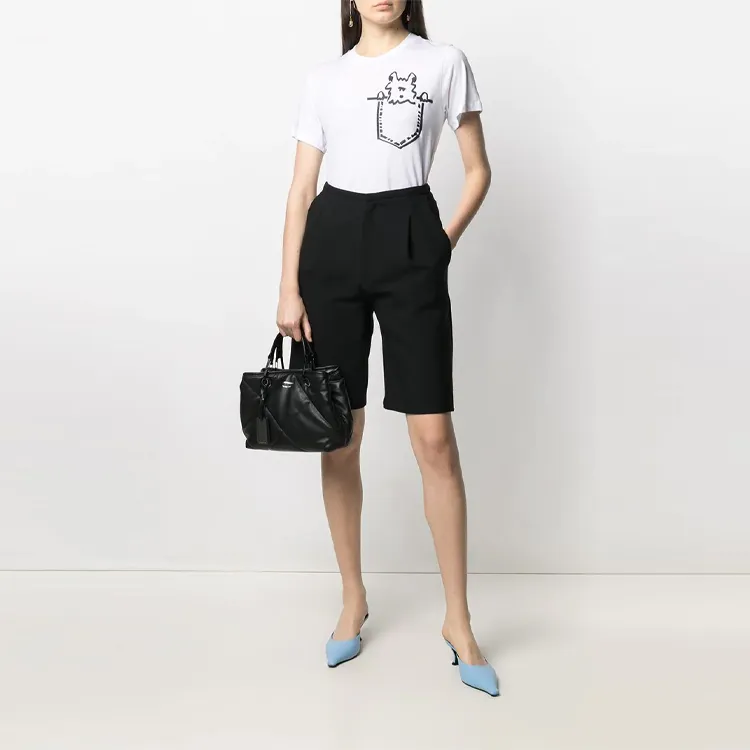 EMPORIO ARMANI T Shirts Women's White-1