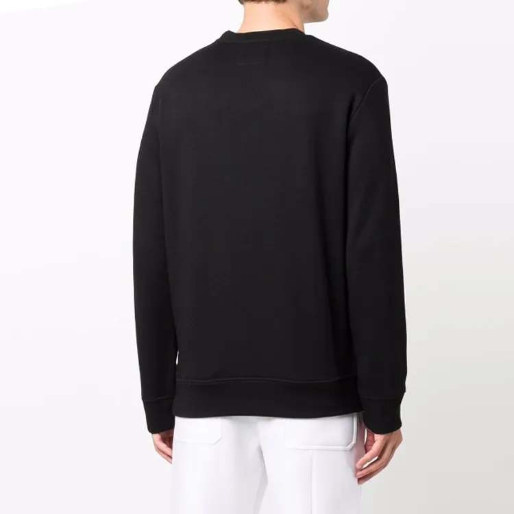 EMPORIO ARMANI Logo-print Cotton Sweatshirt-5