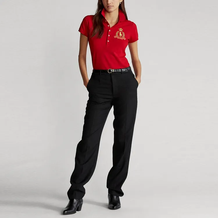 Polo Ralph Lauren Polo Shirts Women's Red-1
