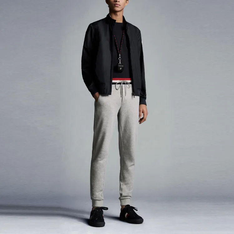 Moncler Casual Pants Men Gray-1