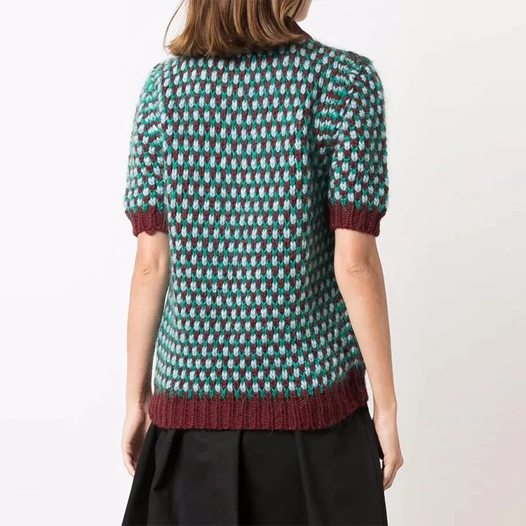 MARNI FW21 Slim Fit Sweater Women's Blue-3