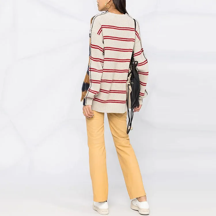 MARNI FW21 Fitted Sweater Women's Brown-2