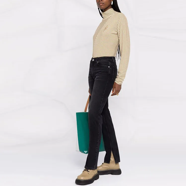 GANNI Jeans Women's Black-4