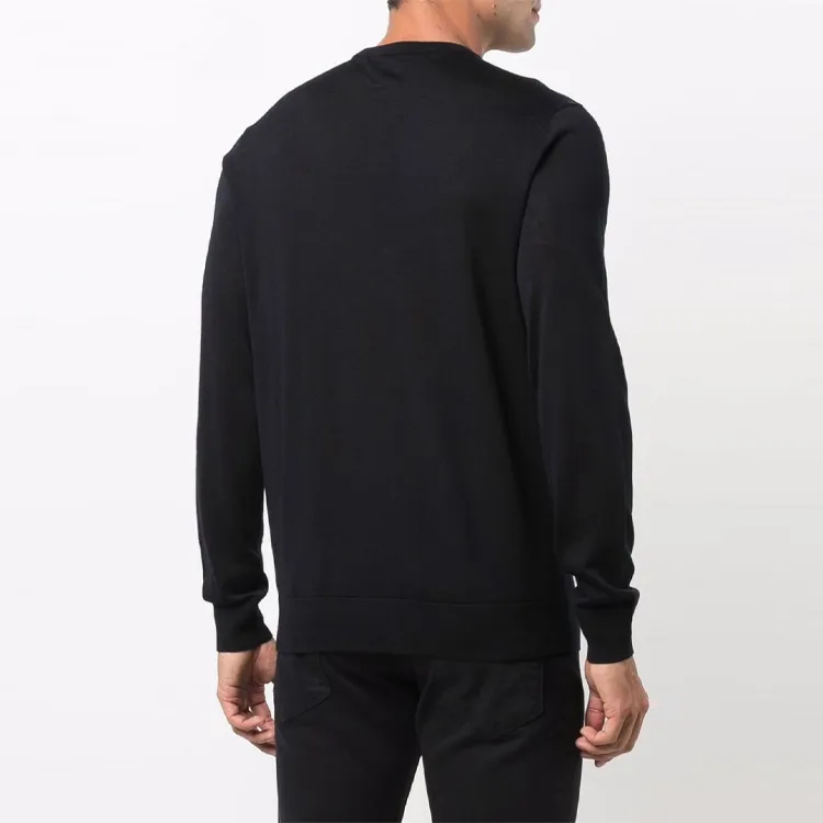 EMPORIO ARMANI Long Sleeved Crewneck Jumper-5