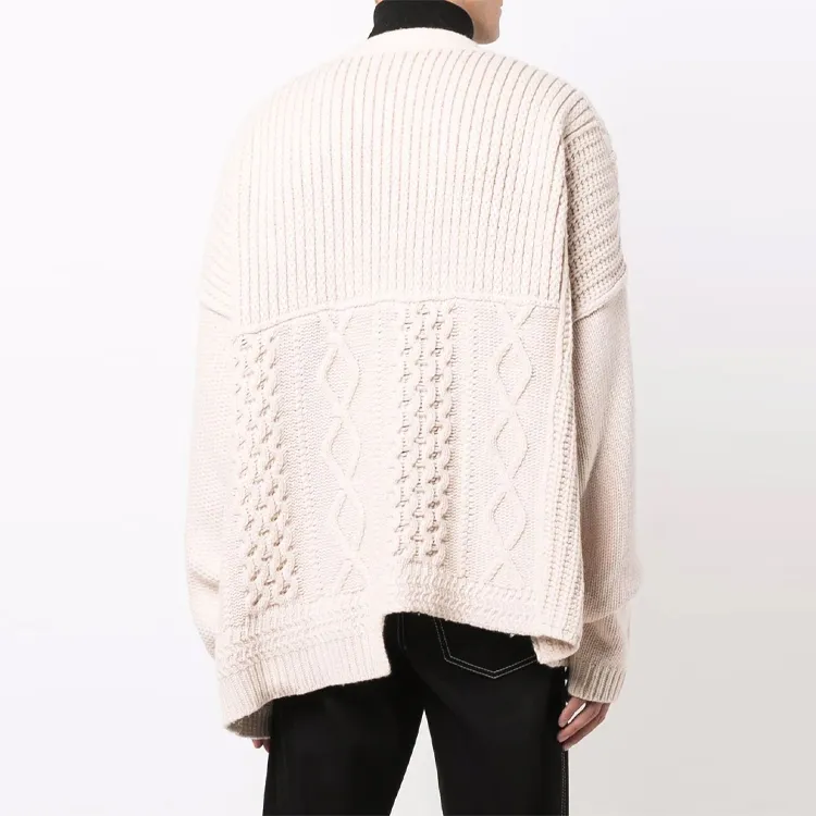 AMBUSH Patchwork knit Cardigan-2