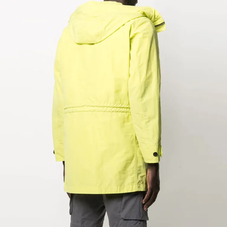 STONE ISLAND Parka Coats Men Yellow-2