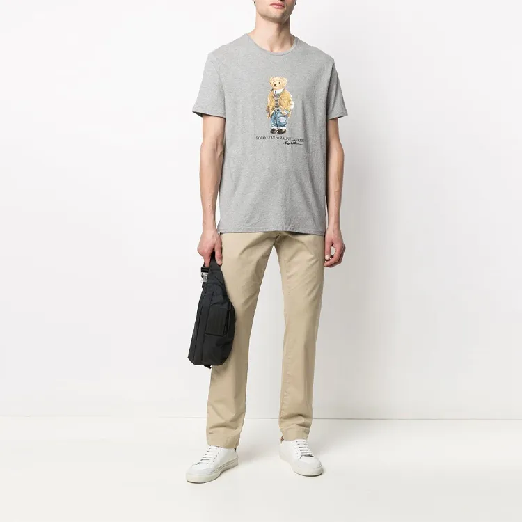 Polo Ralph Lauren T Shirts Men Gray-1