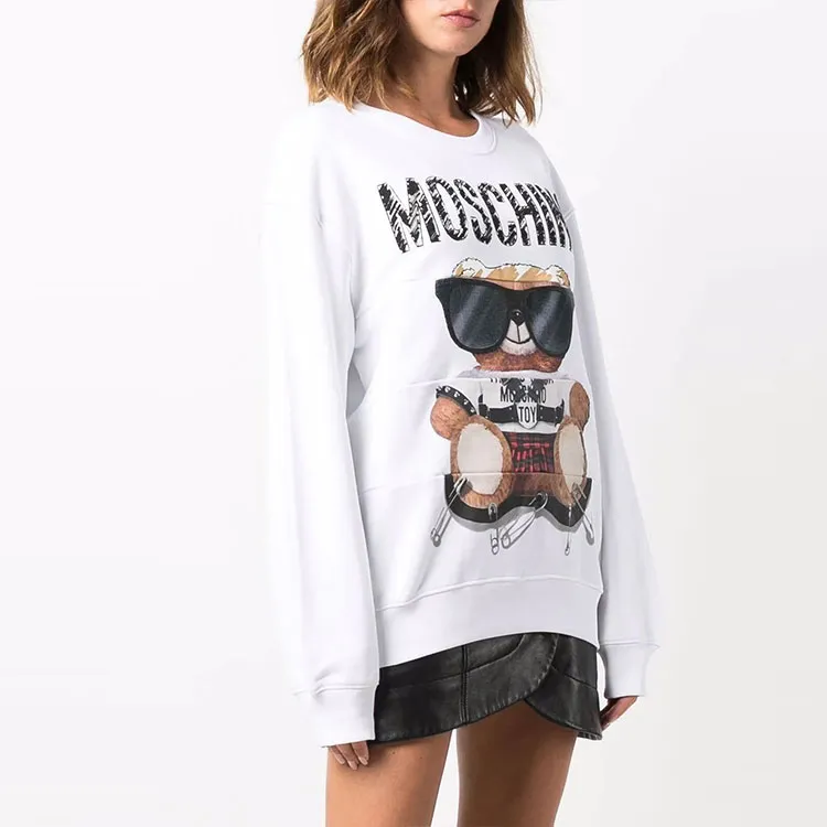 MOSCHINO Sweatshirts Women's White-2
