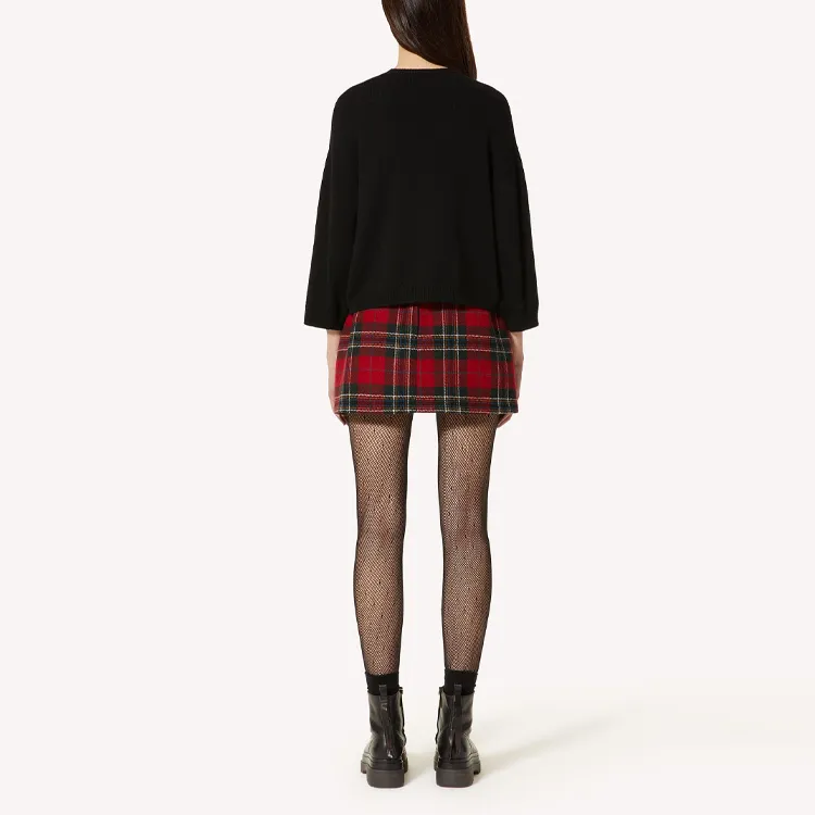 RED VALENTINO REDValentino Rose Embroidered Jumper-2