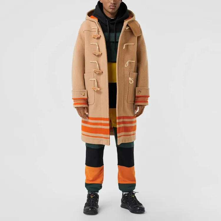 Burberry Coat Men's Light Brown-3