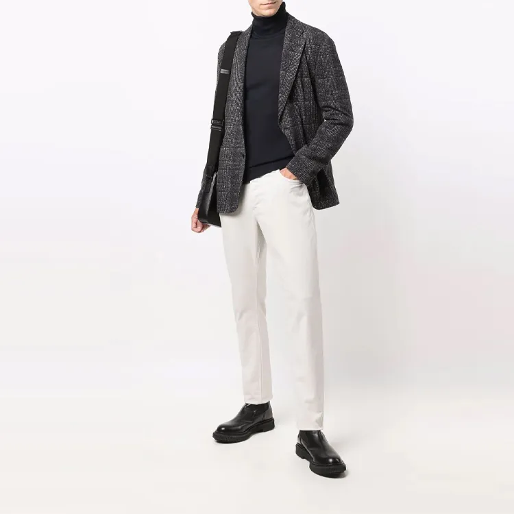 EMPORIO ARMANI Turtleneck Knitted Jumper-1