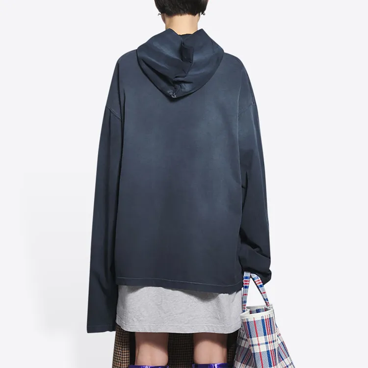 Balenciaga T-Shirts Women's Blue-4