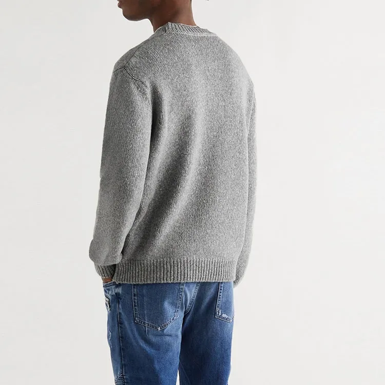 BALMAIN FW21 Loose Fit Knitwear Men's Gray-2