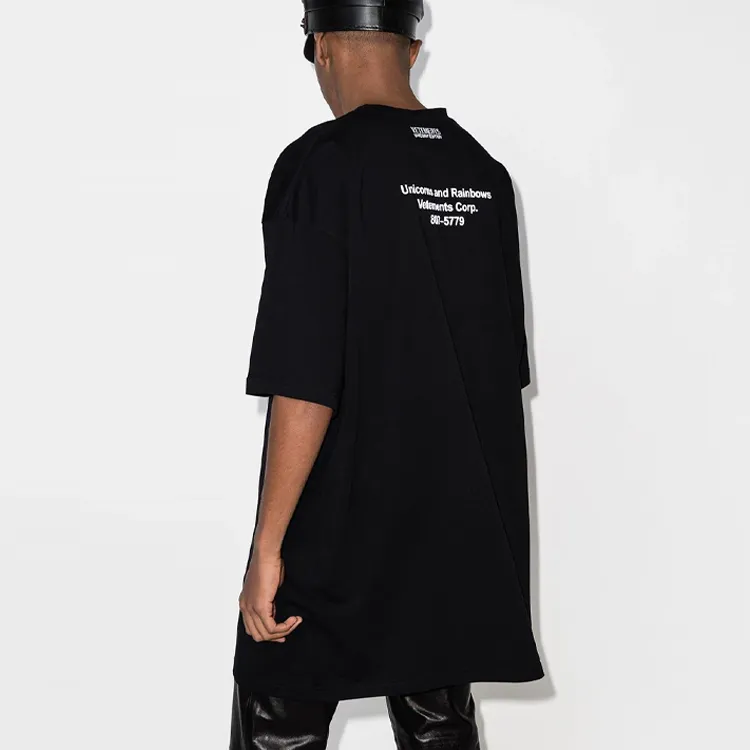 Vetements T Shirts Unisex Black-5