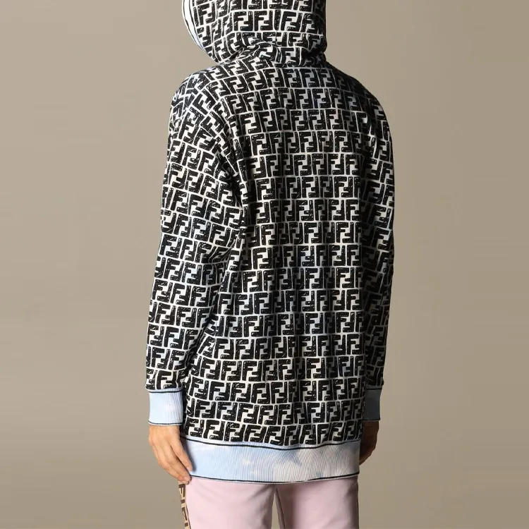 FENDI Sweatshirt Women's Light Blue-3