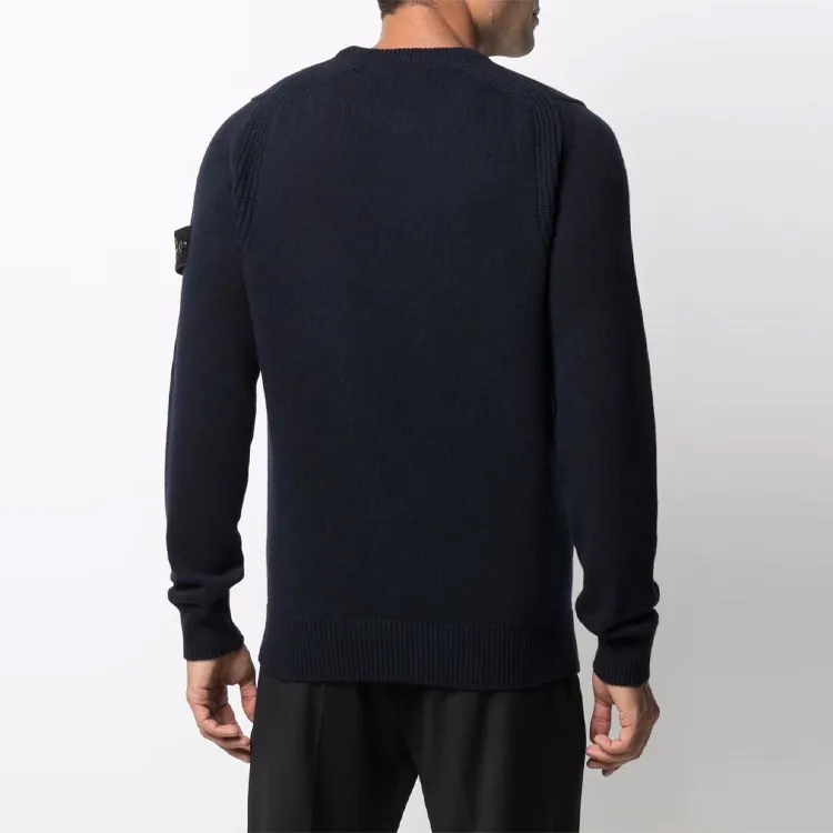 STONE ISLAND Sweaters Men Navy Blue-2