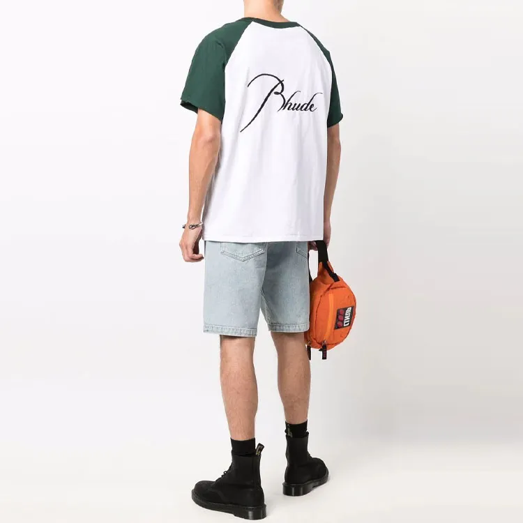 RHUDE Logo print T Shirt-1
