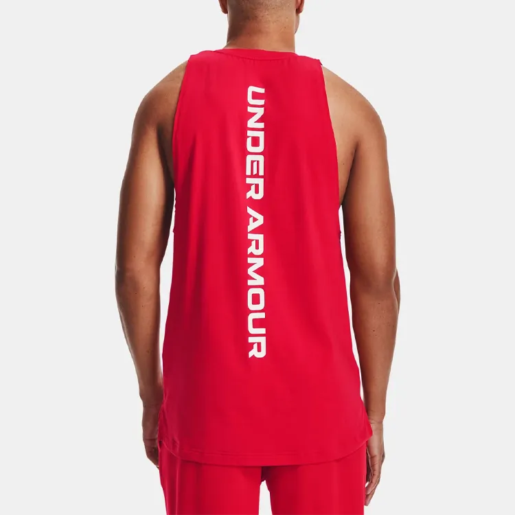 Under Armour Tank Top Men's Red-4