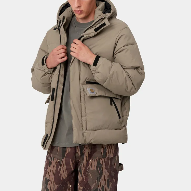 Carhartt WIP Puffer Jacket Men's Khaki-6